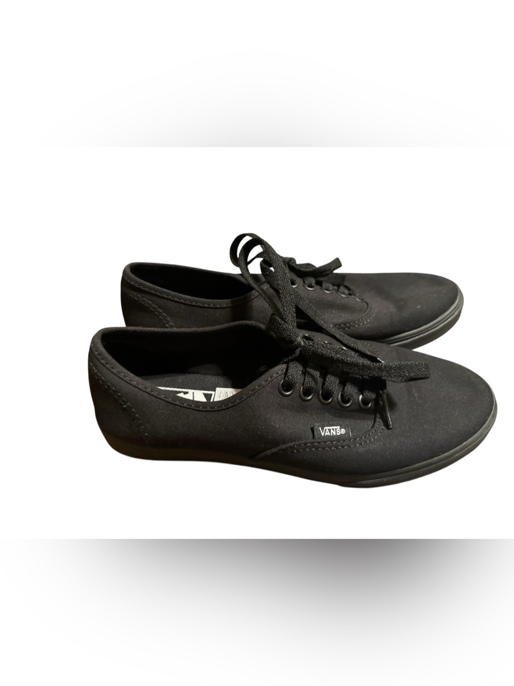 VANS Authentic Black & Black Shoes women’s size 7.5 men’s size 6